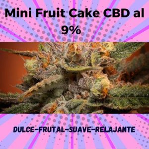 Cogollo de Flor Mini Fruit Cake CBD al 9%