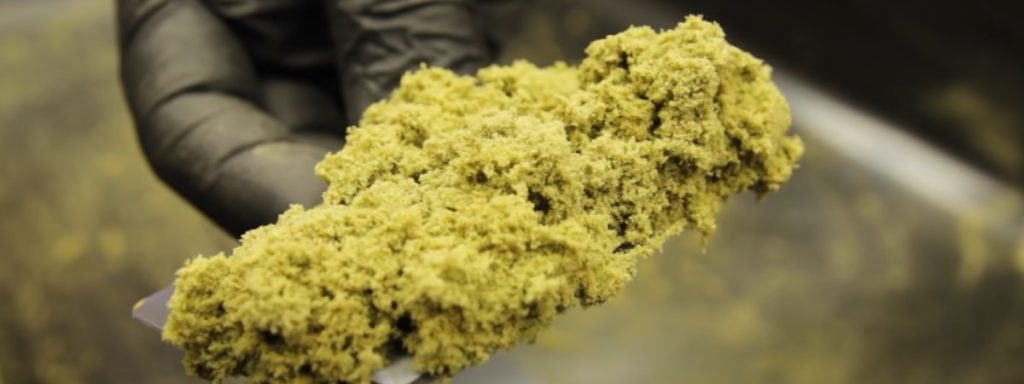 forma de resina de hachis